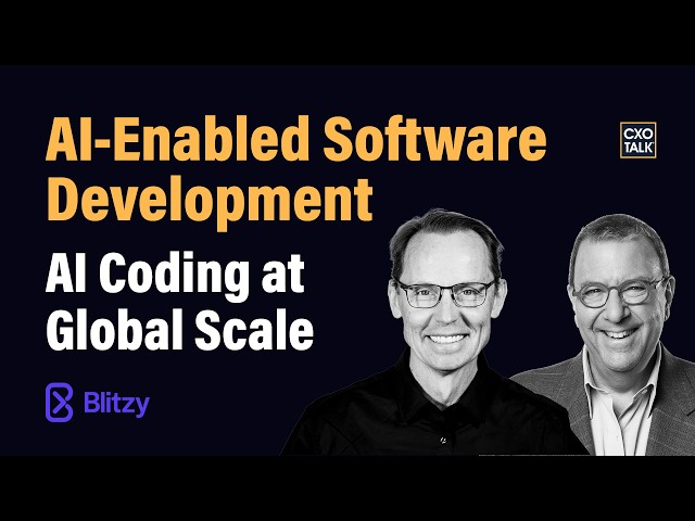AI-Enabled Software Development: AI Coding at a Global Insurer (with Blitzy)