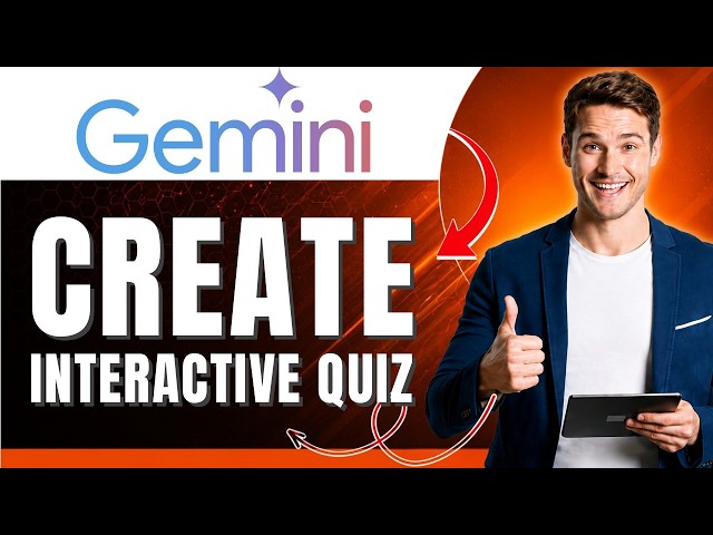 How to Create an Interactive Quiz in Gemini AI | No Coding Needed | Easily 2026