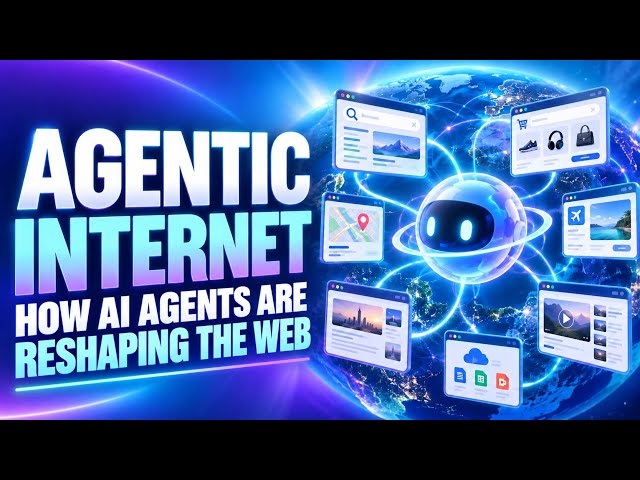 The Rise of the Agentic Internet | How AI Agents are Reshaping the Web | Uplatz