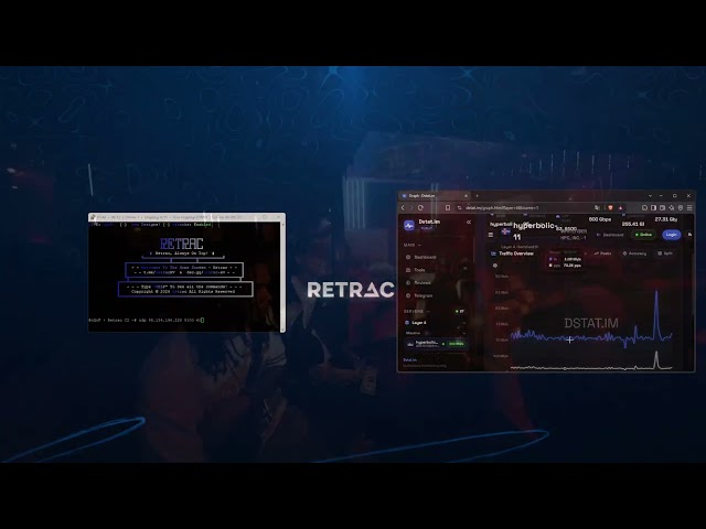 Retrac Botnet C2 Showcase VS  800 Gbps Dstat | Cheap B0TNET/C2/API