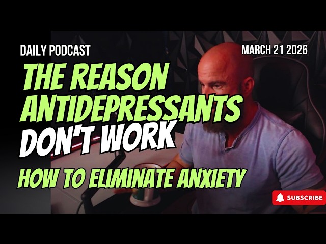 The Real Reason Antidepressants Don't Work for Anxiety (and the solution) - Dr Trevor Bachmeyer