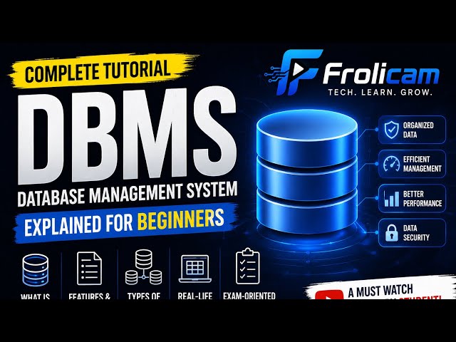    What is DBMS? ||Learn Database Management System Easily |DBMS Made Simple | Learn Database Basics