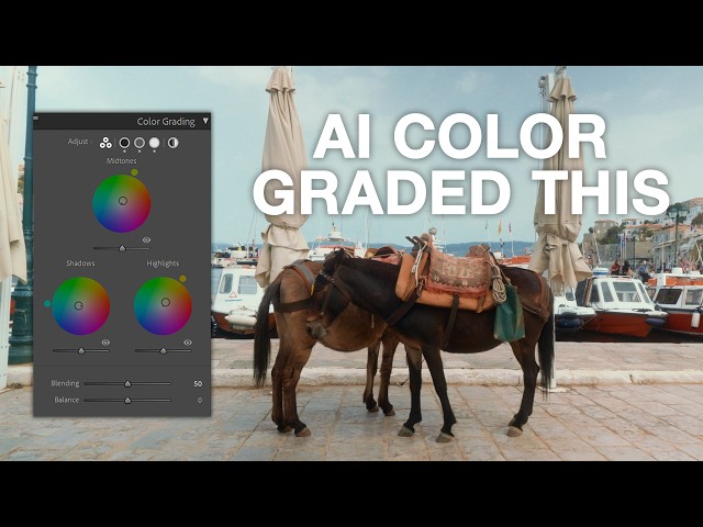 Colorgrading All my Travel Videos with AI - Imagen Video