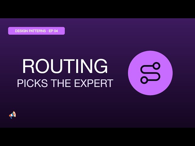 Agentic AI Design Patterns #4 — Routing: Send Each Input to the Right Specialist