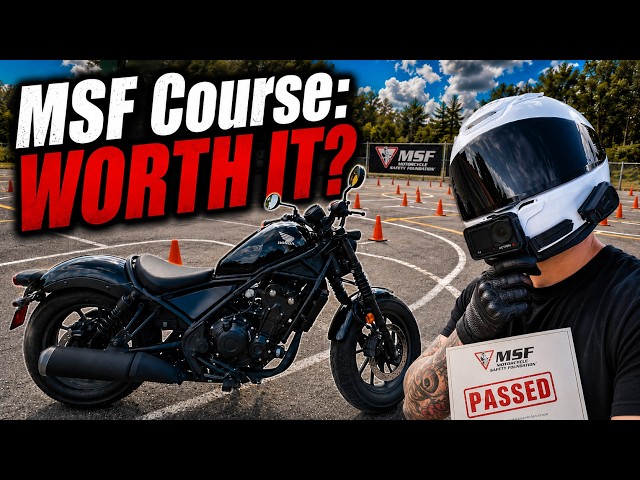 I Passed the MSF Course: What New Riders Should Expect