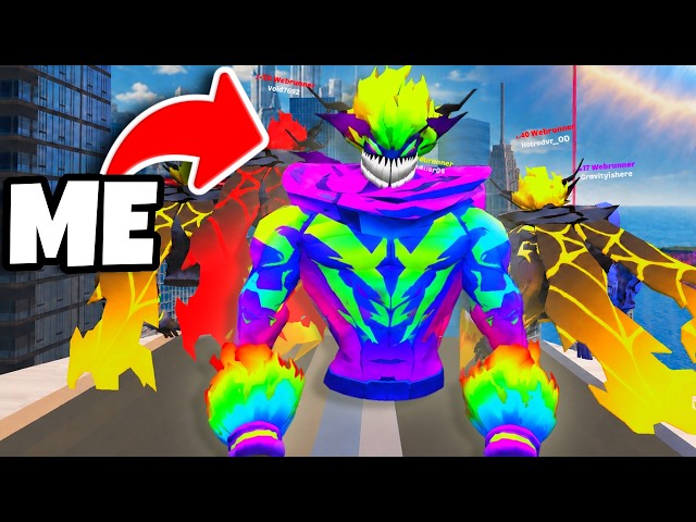 I Led A WebRunner ARMY To Defeat EVERY Boss In Hero X Hero..