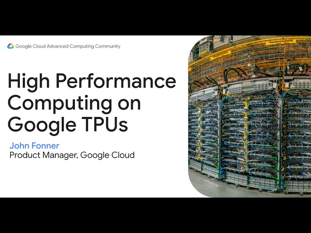 High Performance Computing on Google TPUs