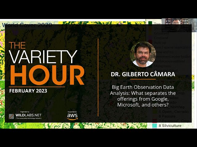 Dr. Gilberto Câmara: Big Earth Observation Data Analysis