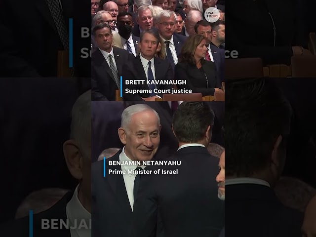 Politicians spotted at Lindsey Graham's funeral