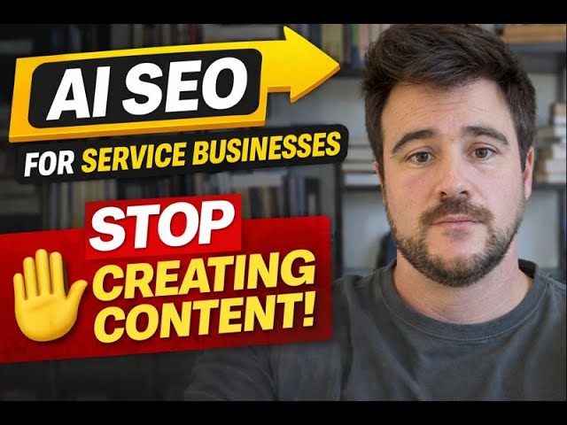 How Service Businesses Win Hyper Local AI SEO by Documenting Real Jobs - Not Just Creating Content