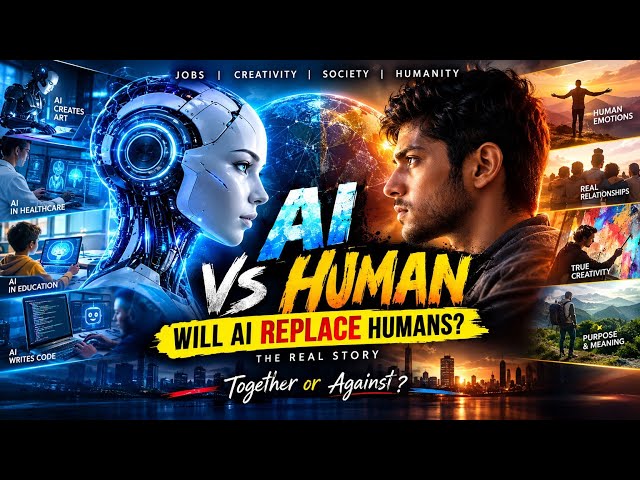 AI vs HUMAN: Will AI Replace Us? The Truth About Our Future