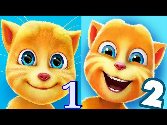My Talking Ginger vs My Talking Ginger 2 Gameplay