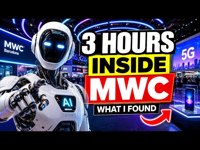 I Spent 3 Hours Inside MWC24 Barcelona — Here's What I Found