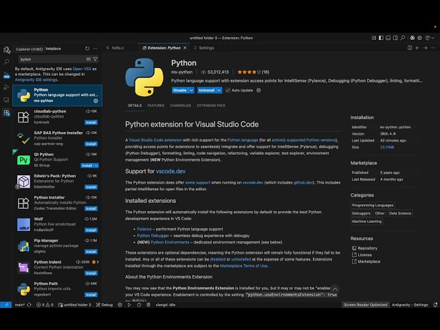 How to Run Python in Google AntiGravity IDE (2026 Full Guide) - Execute Python Code Online
