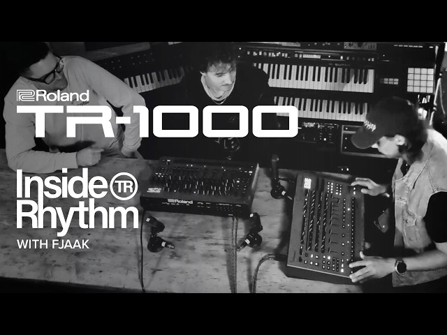 TR-1000 and Techno with FJAAK | Inside Rhythm | Roland