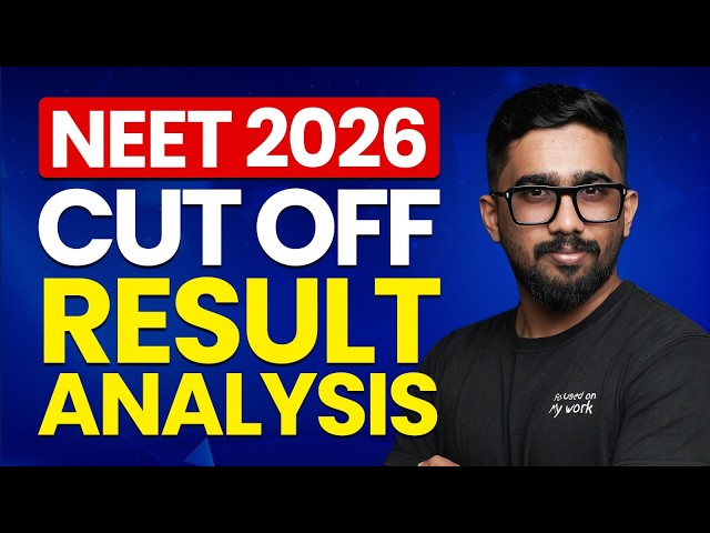 NEET 2026 Result Analysis LIVE 🔥 | Cut Off, AIR, MBBS Chances Explained