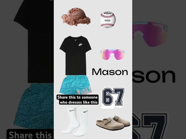Share this to someone who is like this #mason #baseball #67 #tiktok