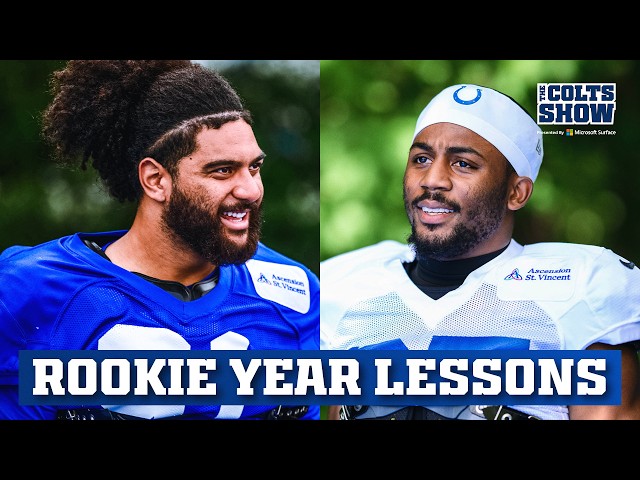 Justin Walley, Jaylahn Tuimoloau on learning lessons through rookie year adversity | The Colts Show