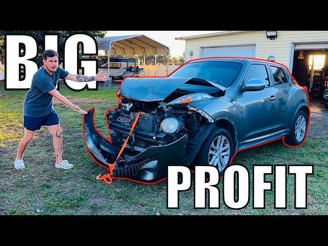 Fixing CHEAP Wrecked Cars on Marketplace For a PROFIT!! Is it Worth it?!?!