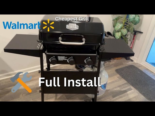 Walmart Expert Grill Installation