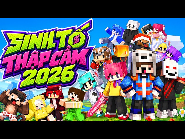 Maz - SINH TỐ THẬP CẨM 2026 ft. Sinh Tố Team  (Minecraft M/V)