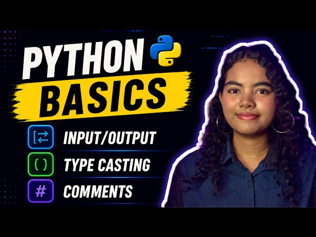 2.3 Basics | (2026) Python Full course for Beginners