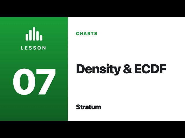 Density, Ridgeline & ECDF Plots Explained