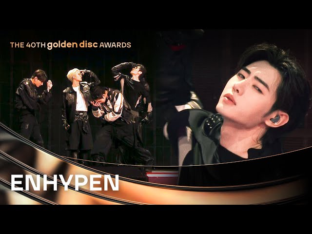 [제40회 골든디스크] ENHYPEN (엔하이픈) - 'Intro + Bad Desire (With of Without You) + Daydream + Outside' ♪