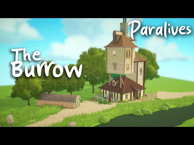 I created THE BURROW as my FIRST Paralives Build - and its AMAZING