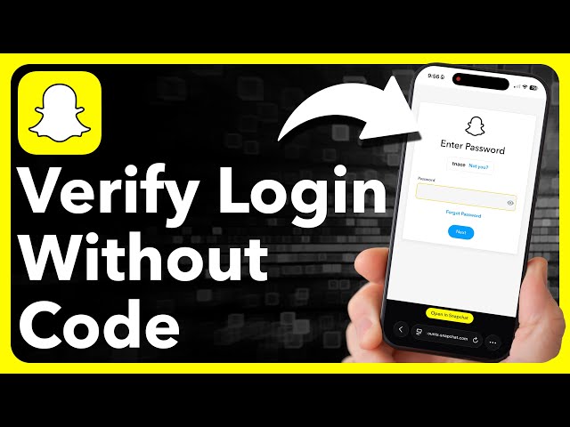How To Login To Snapchat Without Verification Code