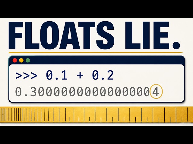 Learn Python #25: Why 0.1 + 0.2 Is Not 0.3 | Floating-Point Arithmetic and Machine Epsilon