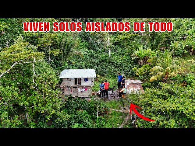 This family lives isolated in the jungle and nobody comes here.