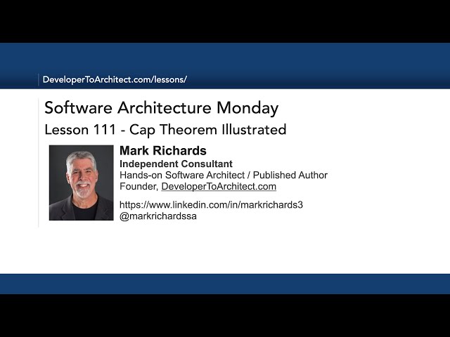 Lesson 111 - CAP Theorem Illustrated