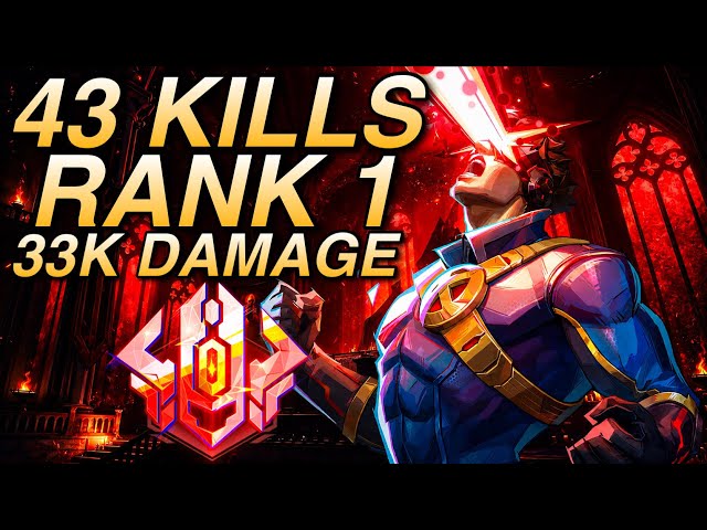 Marvel Rivals - What RANK 1 Cyclops Gameplay Looks Like (Top 500) PC