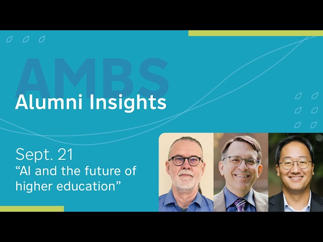 Alumni Insights: AI and the future of higher education | Anabaptist Mennonite Biblical Seminary