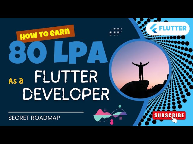 How to Become a Highly Paid Flutter Developer | ₹80 LPA Flutter Jobs in 2025 🚀