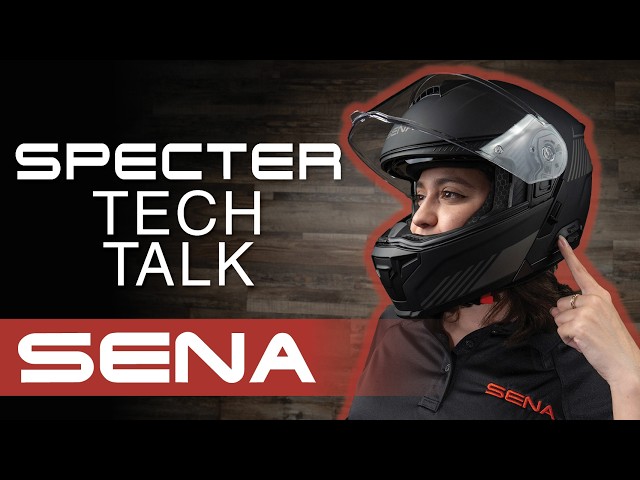 All New Sena Specter Premium Modular Motorcycle Helmet |  Explained