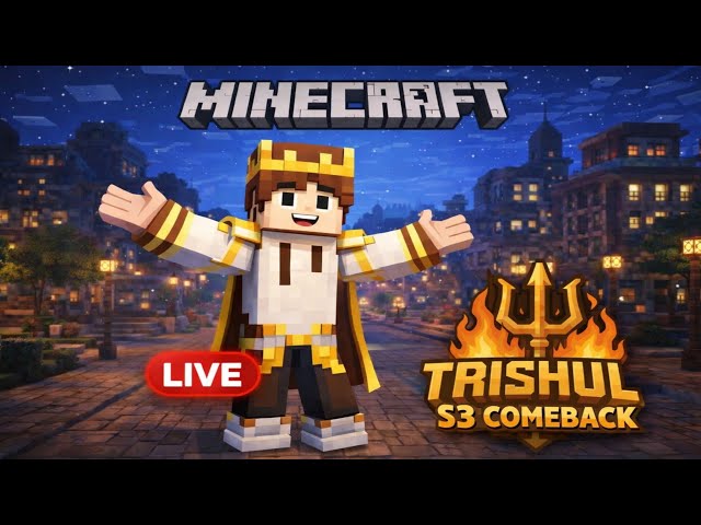 ✨TRISHUL SMP – SEASON 3: RISE OF LEGENDS✨