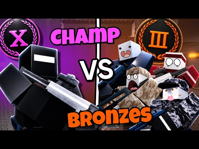 How Many Bronzes to Beat a Champion?