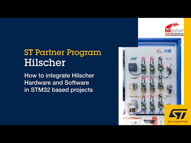 How to integrate Hilscher Hardware and Software in STM32 based projects