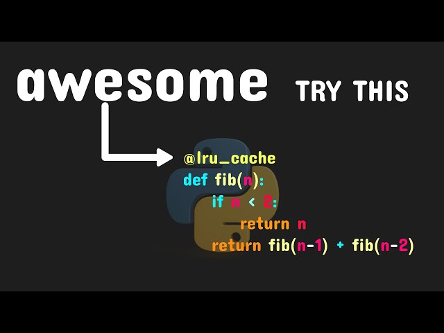 Python Was Slow… Until I Added ONE Line