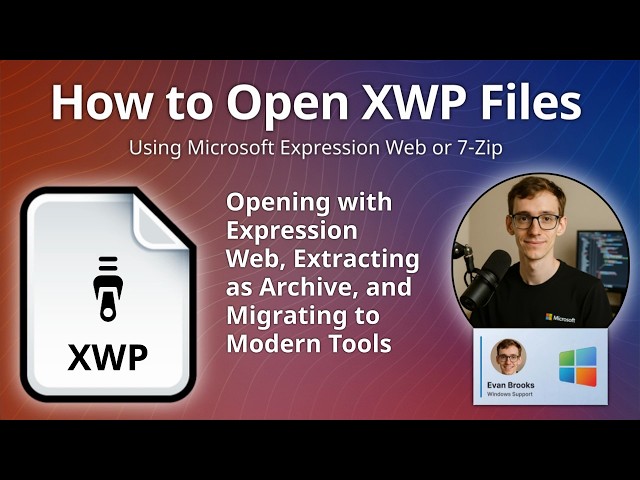 How to Open XWP Files (Expression Web Package)