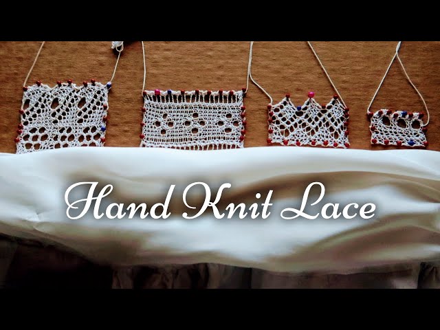 Hand Knit Victorian Lace