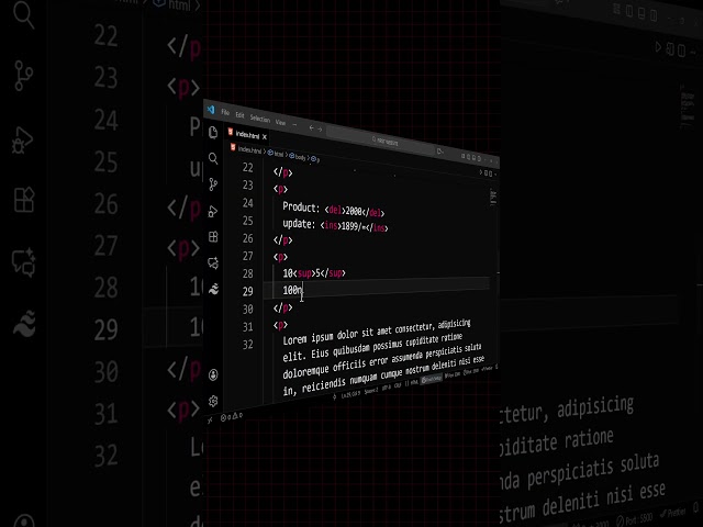 HTML TEXT ELEMENTS | HTML TEXT | HTML SUB, SUP, FORMULA IN HTML | HTML CSS PART 1