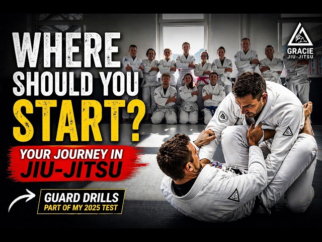 Guard Drills | Part of My 2025 Gracie Jiu-Jitsu Combatives Test