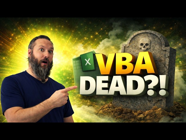 Is VBA Dead… or More Important Than Ever (Because of AI)?