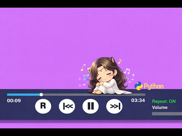 Python Music Player | GUI Application with Pygame | COS10009 Project