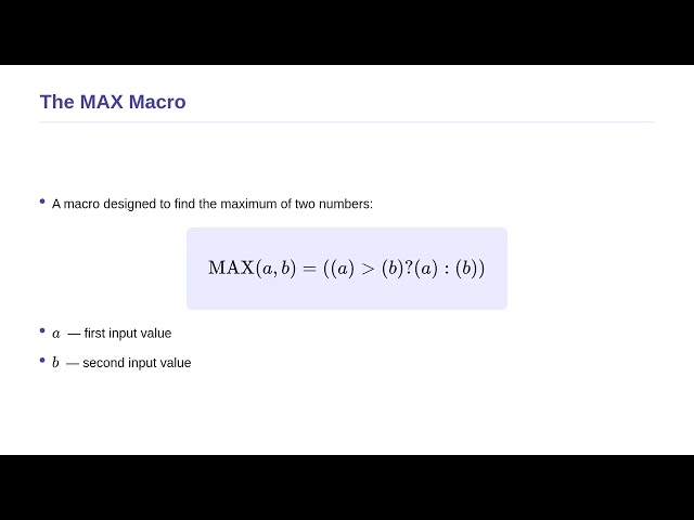 Statistical Computing Using C and C++ Programming - Pre-processors and Macros
