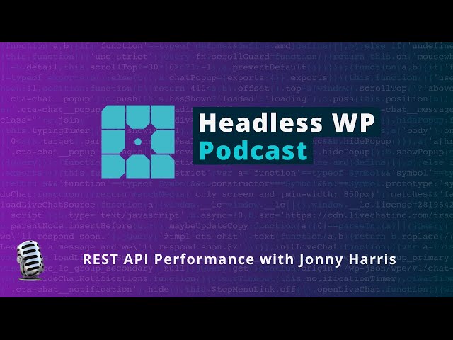 REST API Performance with Jonny Harris