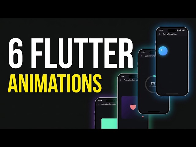 6 Flutter Animations